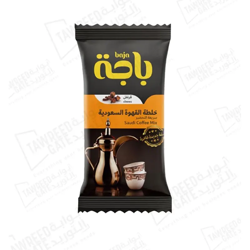 BAJA Instant Arabic Coffee (Safron) 30 GRM / BAG (PKT 10 BAG)
