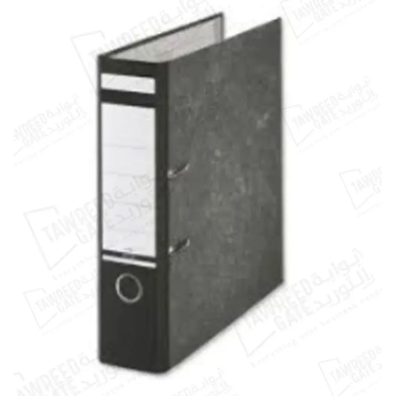 لوتس  ملف أفرنجي مقاس 7.5 أنش F4/ A4 أسود (كرتونة 30 قطعة)