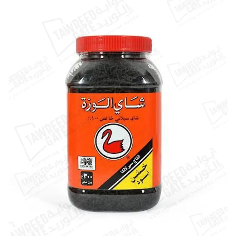 الوزة شاي خشن ورق طويل فرط 300 جرام / الباكيت (كرتونة 12 باكيت)