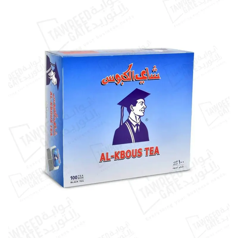 الكبوس شاي ١٠٠ كيس / الباكيت (كرتونة 24 باكيت)