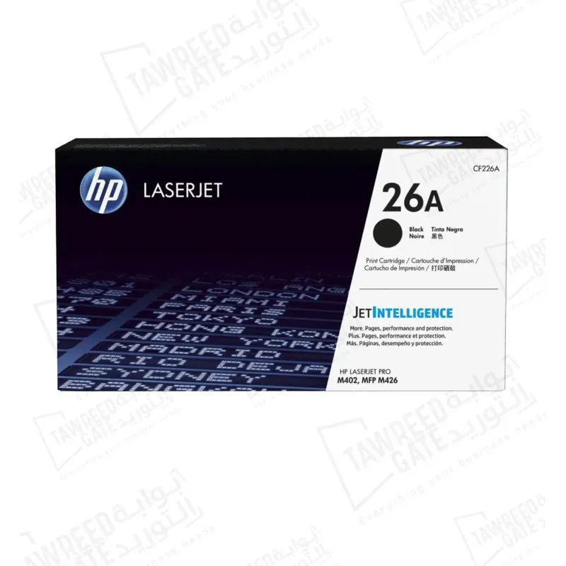 عبوة حبر اتش بي ليزرجيت (CF226A)  26A أسود